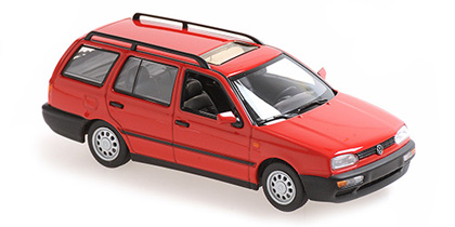 Maxichamps Vw golf variant rouge 1997 