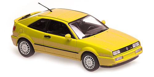 Maxichamps Vw corrado g60 jaune 1990 