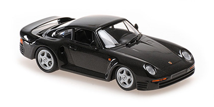 Maxichamps Porsche 959 gris met 1987 