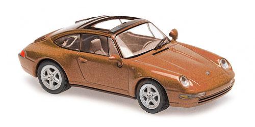 Maxichamps Porsche 911 targa orangered 1995