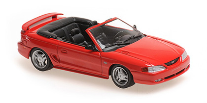 Maxichamps F.mustang cab.rouge 1994 