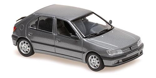 Maxichamps Peugeot 306 4 portes argent 1995