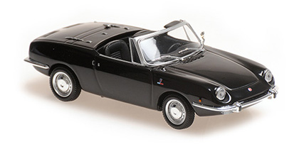 Maxichamps Fiat 850 spider noir 1968