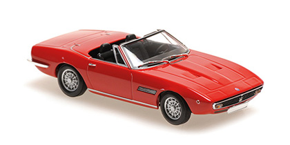 Maxichamps Maserati ghibli rouge 1969 