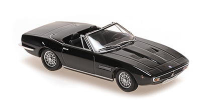 Maxichamps Maserati ghibli noir 1969 