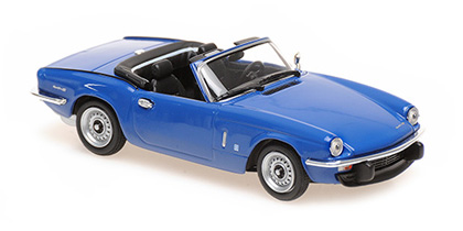 Maxichamps Triumph spitfire MKIV bleu 72