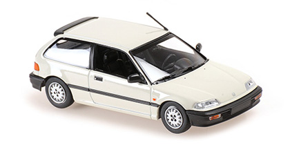 Maxichamps Honda civic blanc 1990 