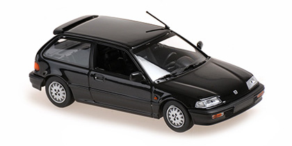 Maxichamps Honda civic noir 1990 
