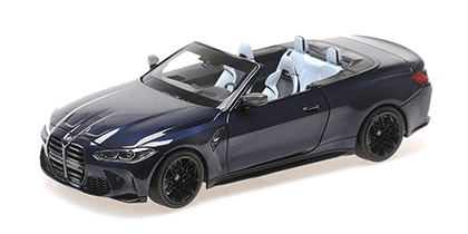 Minichamps BMW m4 cab.bleu met 2020