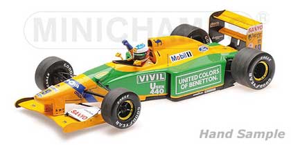 Minichamps Benetton b192 spa 1992