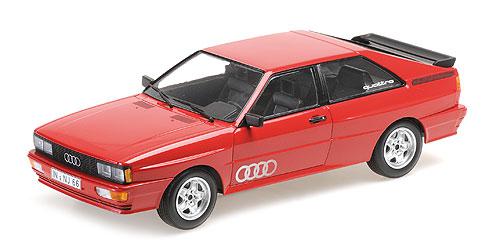 Minichamps Audi quattro rouge 1980 
