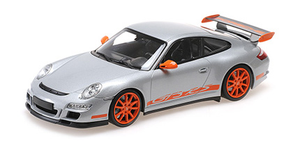 Minichamps P.911 gt3 rs argent 2007 
