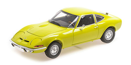 Minichamps Opel GT jaune 1970 