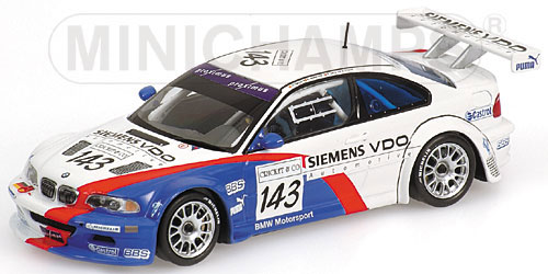 Minichamps BMW M3 GTR Spa 2004