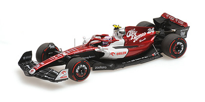 Minichamps A.Rom&eacute;o C42 Zhou 2022