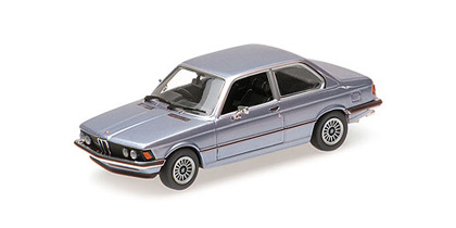 Minichamps Bmw 323i(e21) bleu met1975 