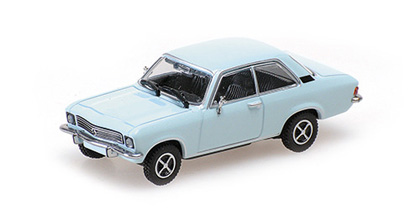 Minichamps Opel ascona bleu clair 1970 