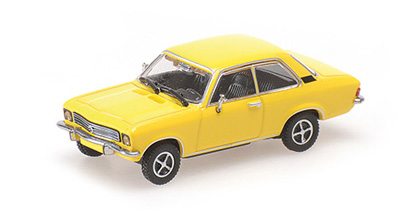 Minichamps Opel ascona jaune 1970