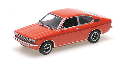 Minichamps O.kadett coupe rouge 1973 