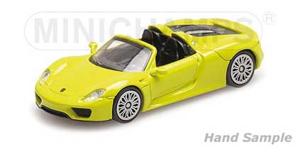 Minichamps Porsche 918 spyder 2013