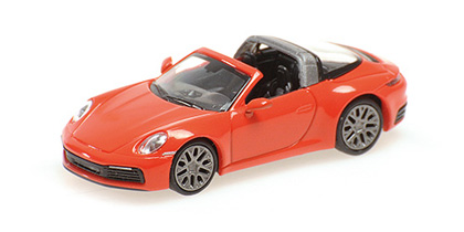 Minichamps P.911(992)targa 4 orange 2020