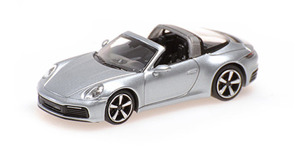 Minichamps P.911(992)targa 4 argent 2020