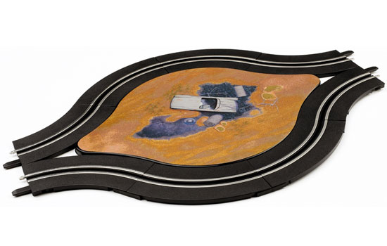 Carrera Rail  simple voie avec d&eacute;co