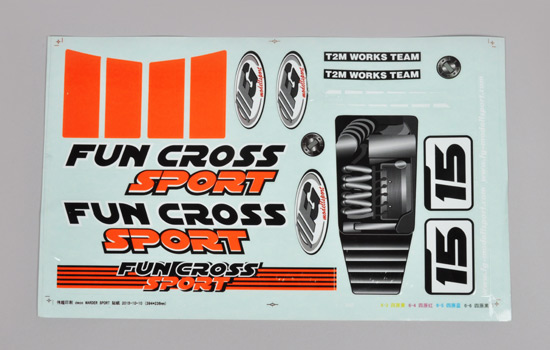 FG Sticker Fun Cross Sport (1pc)