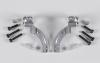 FG Offset Front alum. uprights 09 set