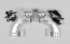FG Front alloy uprights offset 1,5mm set