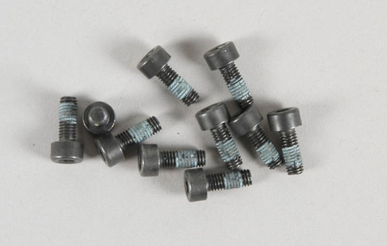 FG Sock. cap screw w. securing M3x8 (10p)