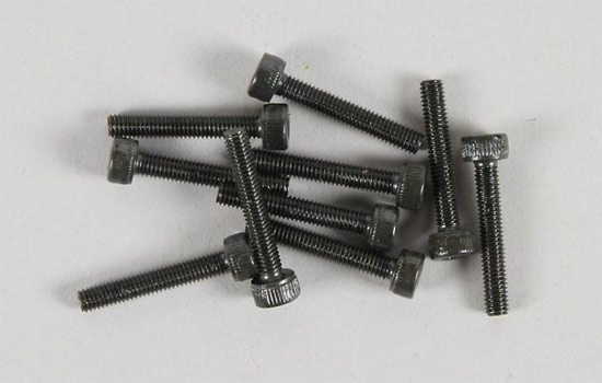FG Sock. head cap screws M3x25mm (10p)