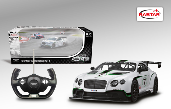 Rastar Bentley GT3 Performance blanche