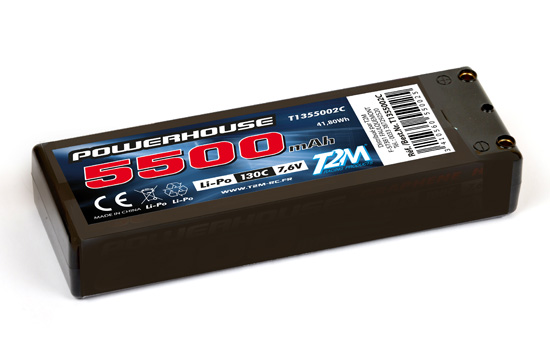 T2M Accu Li-Po HV 5500 130C 7.6V