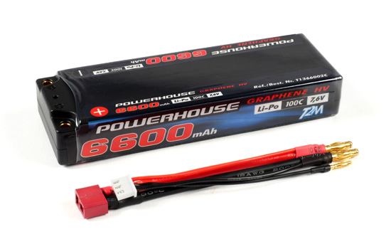 T2M Accu Li-Po 6600 mAh HV 7.6v