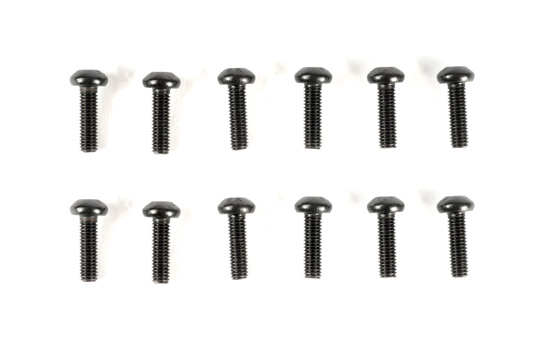 T2M Vis t&ecirc;te ronde 3x10mm (12pcs)