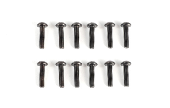 T2M Vis t&ecirc;te ronde 3x12mm (12pcs)