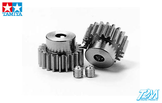 Tamiya Pignons moteur 20T/21T 0,6