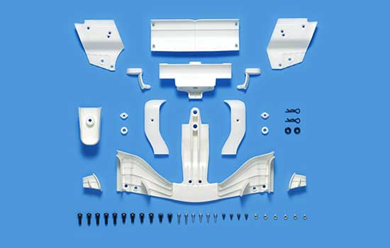 Tamiya Set ailerons blanc F104