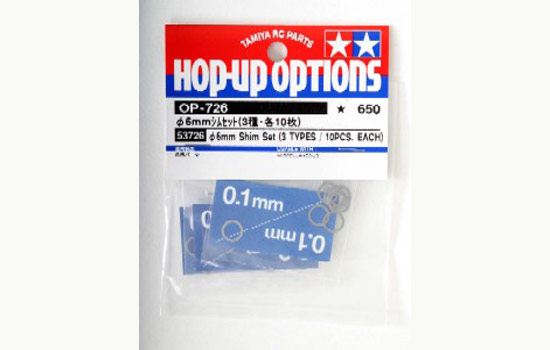 Tamiya Set de cales 6mm