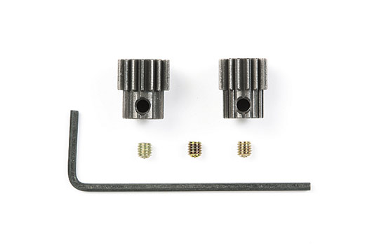 Tamiya Pignons moteur 16/17T 48dp