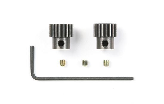 Tamiya Pignons moteur 18/19T 48dp