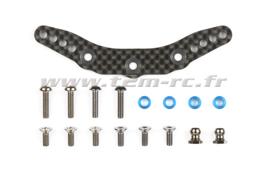 Tamiya Support Av carbone TB03D