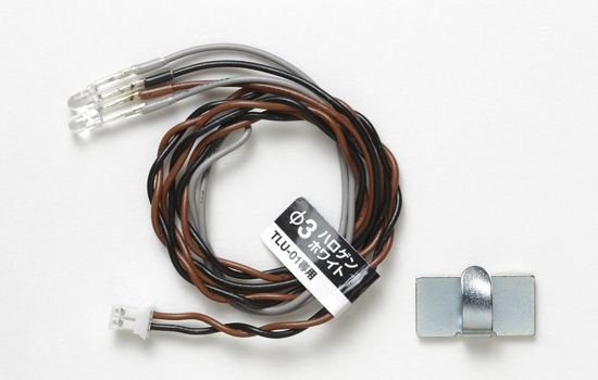 Tamiya LEDs Blanc Halog&egrave;ne 3mm (2p)