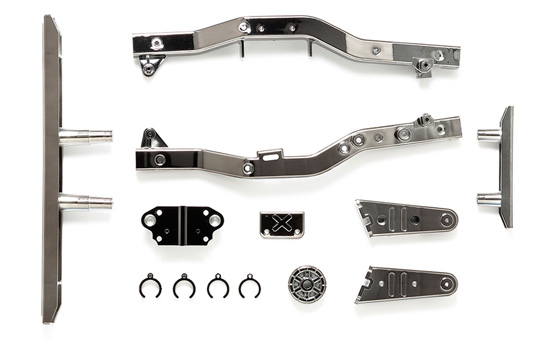 Tamiya Grappe F chrom&eacute;e WR02/GF01