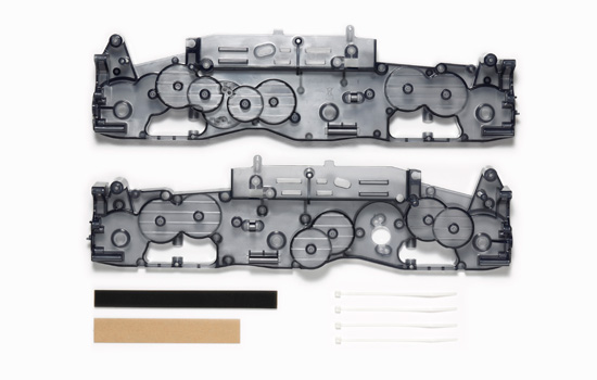 Tamiya Chassis gris translucide G6-01
