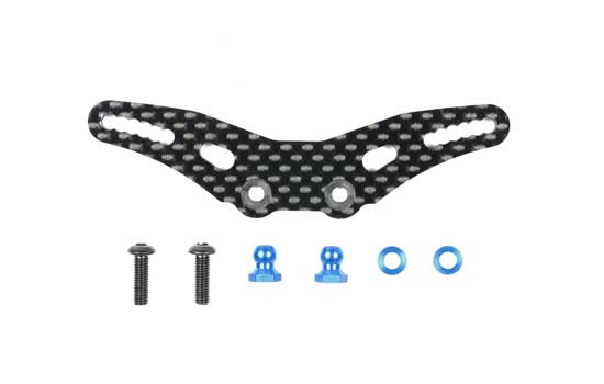 Tamiya Support amortisseur arr carbone M08