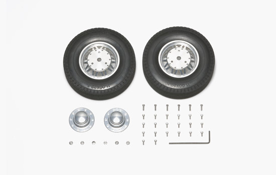 Tamiya Roues arri&egrave;res alu camion