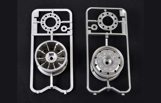 Tamiya Jantes arr chrom&eacute;es 30mm