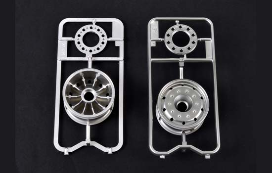 Tamiya Jantes avant chrom&eacute;es 30mm